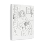 Sunday Hair Day (Bob) | Paint & Sip Canvas