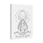 Moonlight Stillness (Middle Part) | Paint & Sip Canvas