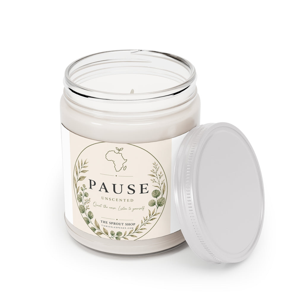 PAUSE | Unscented Soy Candle