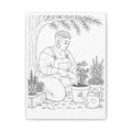 Peaceful Garden (Pixie Plus) | Paint & Sip Canvas