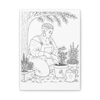 Peaceful Garden (Pixie Plus) | Paint & Sip Canvas
