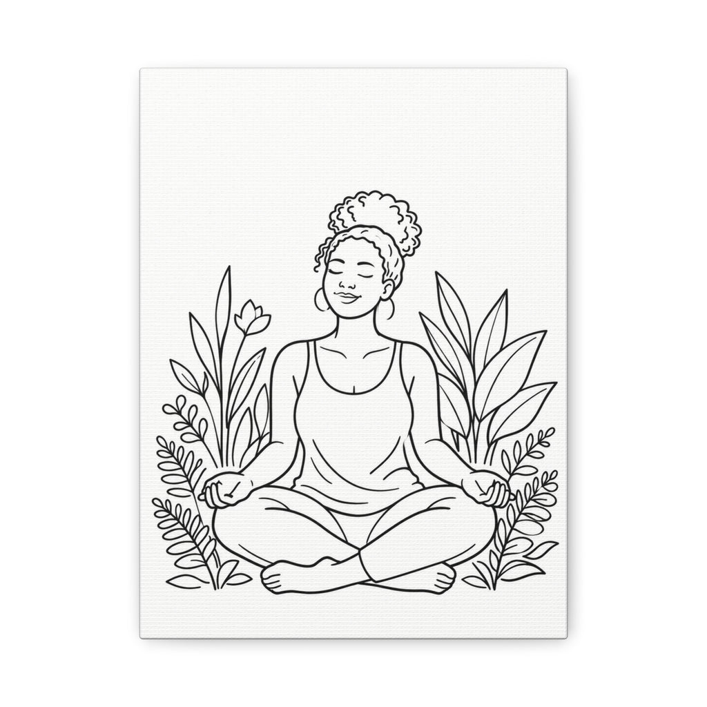 Rooted in Her Peace | Paint & Sip Canvas
