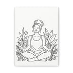 Rooted in Her Peace | Paint & Sip Canvas