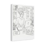 Building My Legacy (Loose Bun) | Paint & Sip Canvas