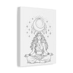 Moonlight Stillness (Middle Part) | Paint & Sip Canvas