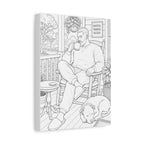 Coffee Before the World (Taper) | Paint & Sip Canvas