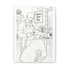 Fresh Confidence (Bald) | Paint & Sip Canvas
