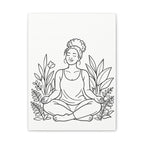 Rooted in Her Peace | Paint & Sip Canvas
