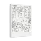 Building My Legacy (Loose Bun) | Paint & Sip Canvas