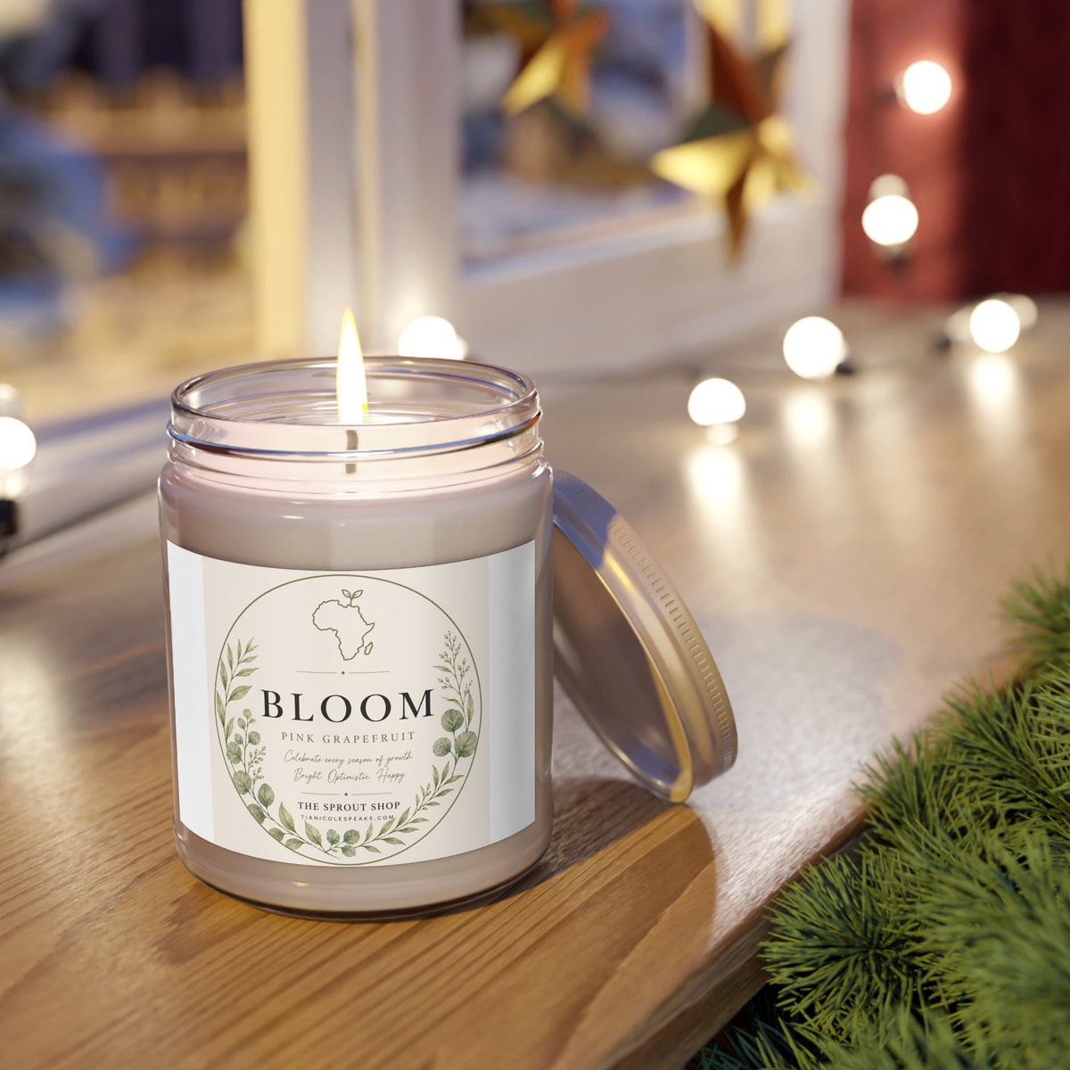 BLOOM | Pink Grapefruit Soy Candle