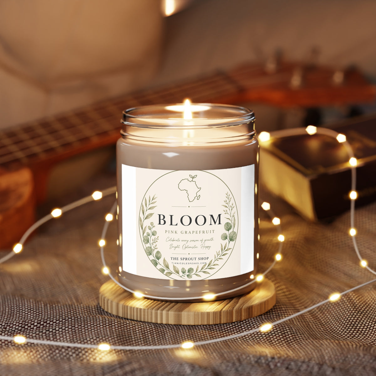 BLOOM | Pink Grapefruit Soy Candle