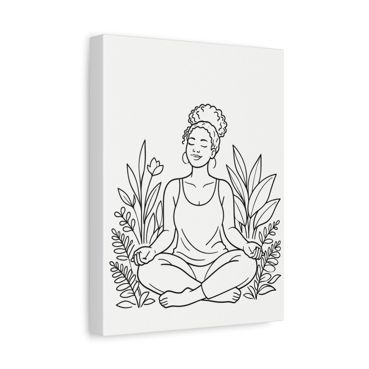 Rooted in Her Peace | Paint & Sip Canvas