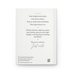 Random Thoughts Hardcover Journal Matte