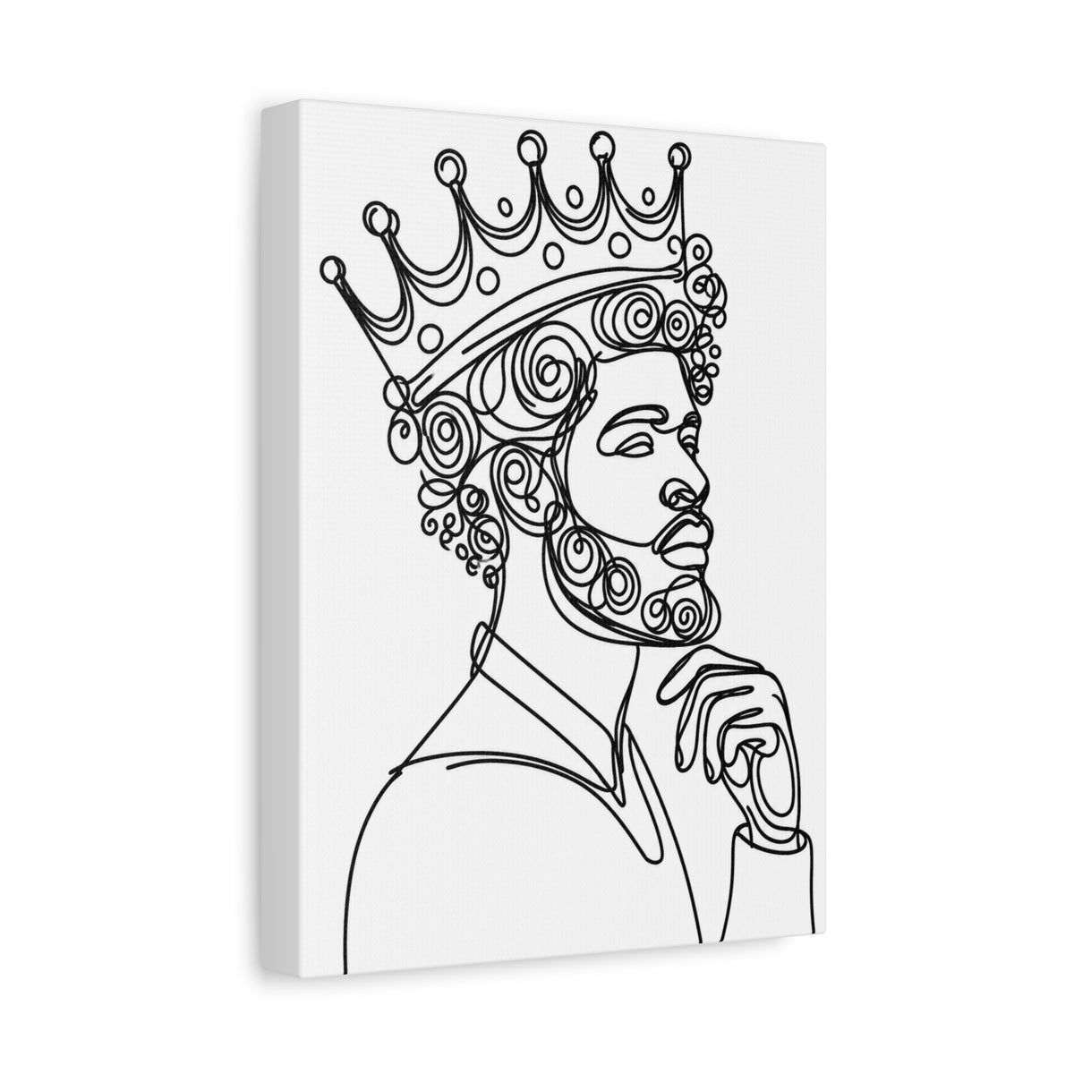 King Crowned in His Confidence