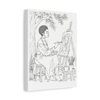Artist Under the Tree (Pixie) | Paint & Sip Canvas