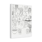 Good Vibes in the Kitchen (Fluffy Bun Plus) | Paint & Sip Canvas