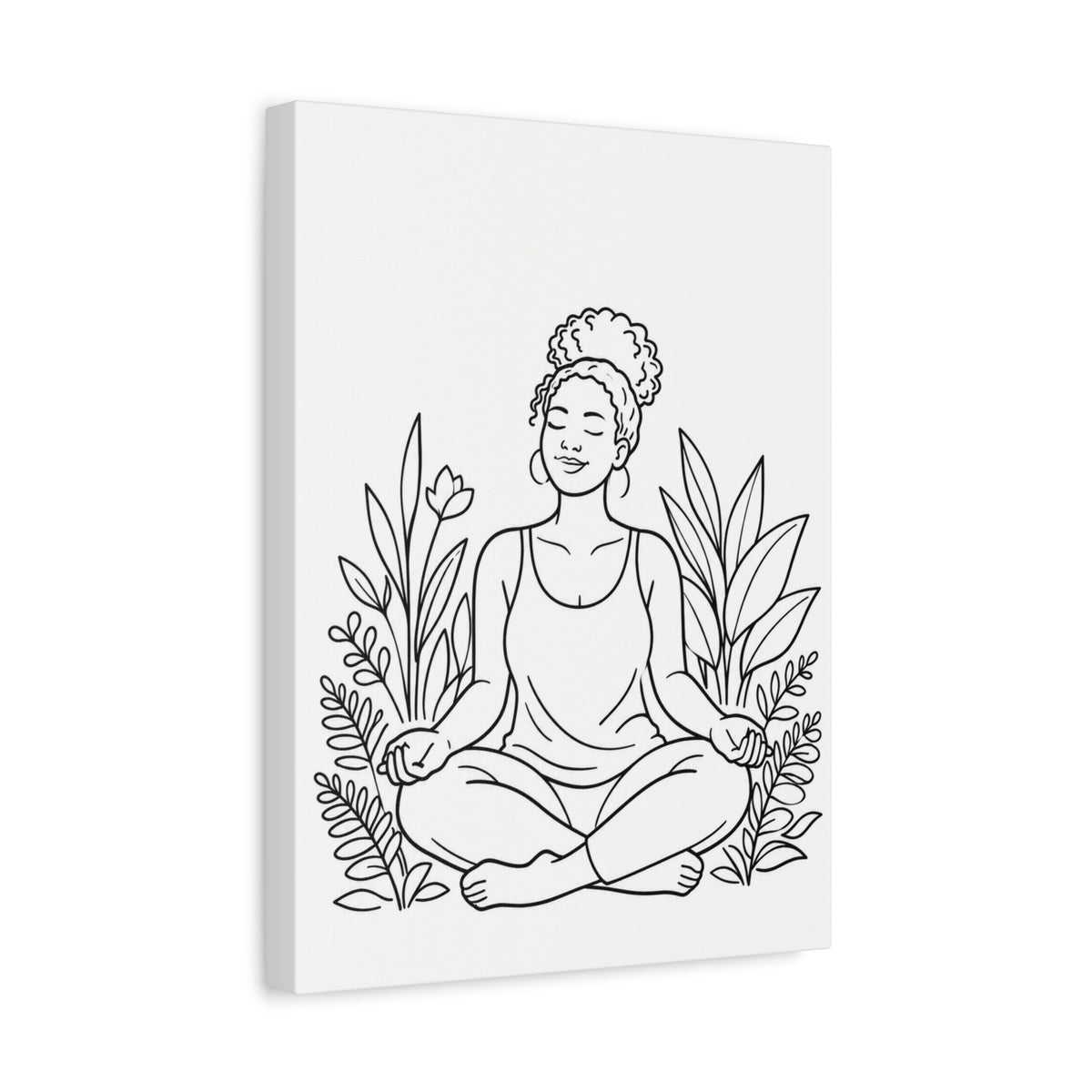 Rooted in Her Peace | Paint & Sip Canvas