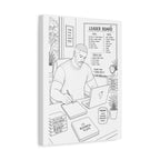Blueprints & Big Dreams (Fade) | Paint & Sip Canvas