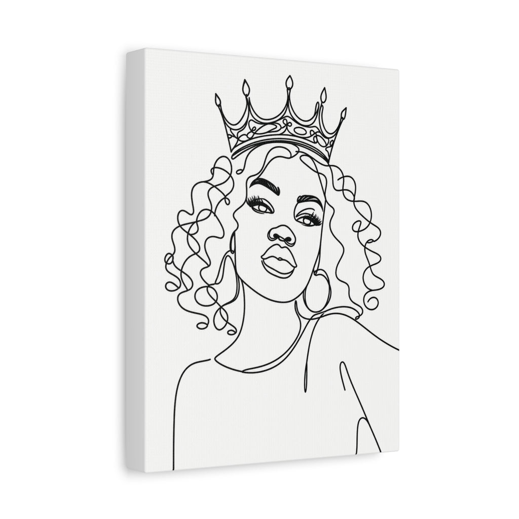 Grace Wears The Crown | Paint & Sip Canvas