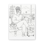 Wander with Purpose (Braided Bun Plus) | Paint & Sip Canvas
