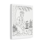 Peaceful Garden (Pixie) | Paint & Sip Canvas