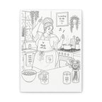 Good Vibes in the Kitchen (Fluffy Bun Plus) | Paint & Sip Canvas