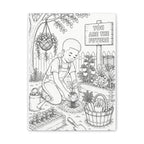 Growing Little Dreams (Boy, Taper) | Paint Canvas