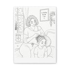 Sunday Hair Day (Bob) | Paint & Sip Canvas