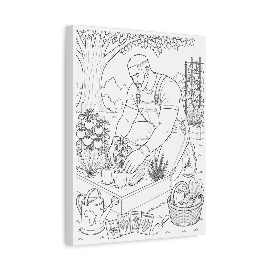 Growing Something Great (Taper) | Paint & Sip Canvas