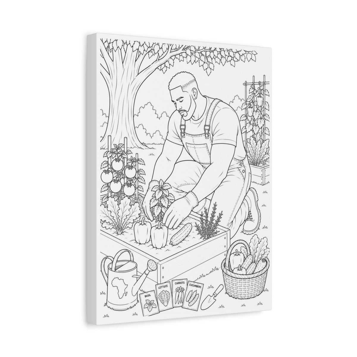 Growing Something Great (Taper) | Paint & Sip Canvas