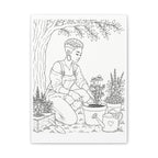 Peaceful Garden (Pixie) | Paint & Sip Canvas