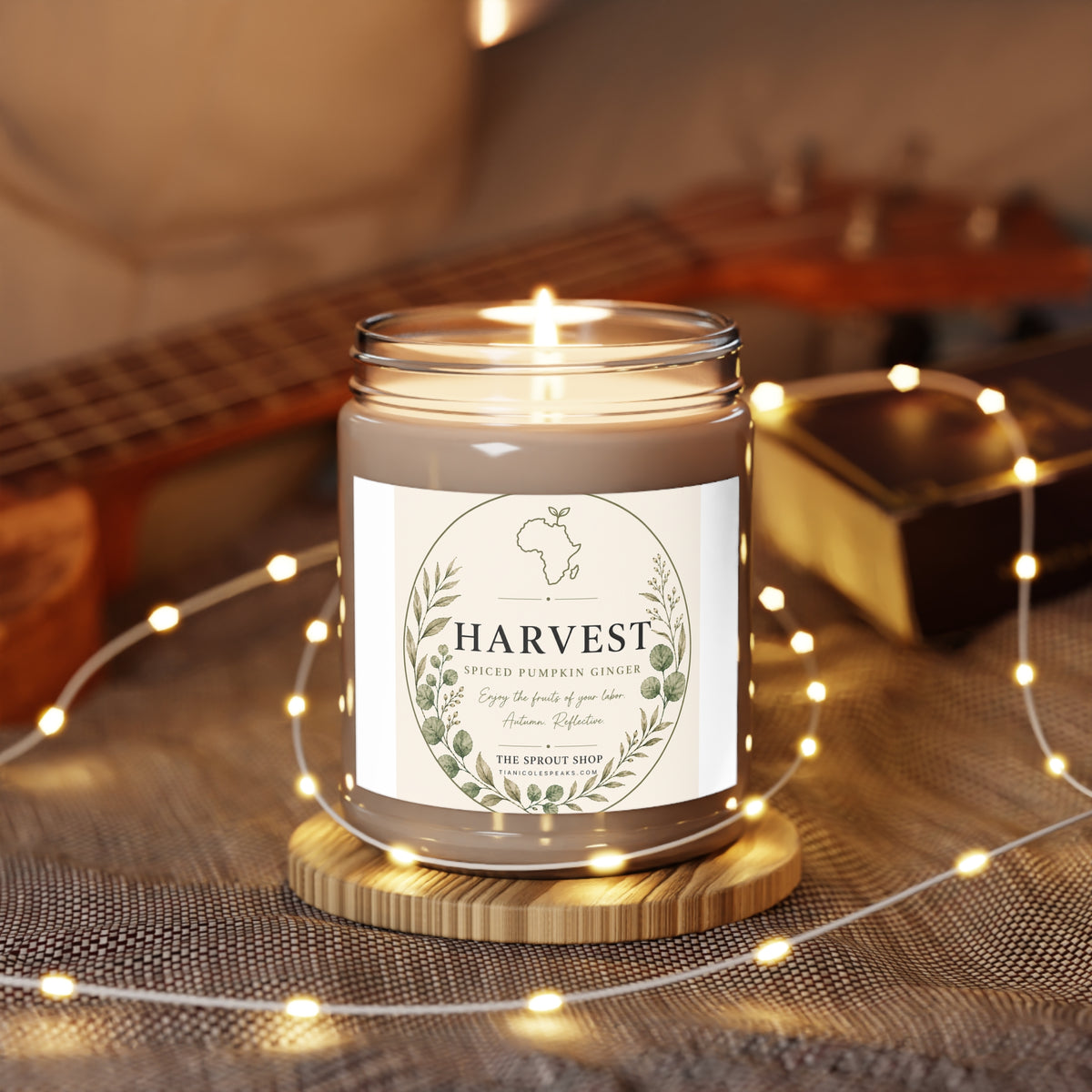 HARVEST | Spiced Pumpkin Ginger Soy Candle