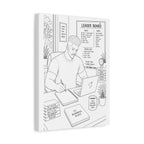 Blueprints & Big Dreams (Taper) | Paint & Sip Canvas