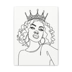 Grace Wears The Crown | Paint & Sip Canvas
