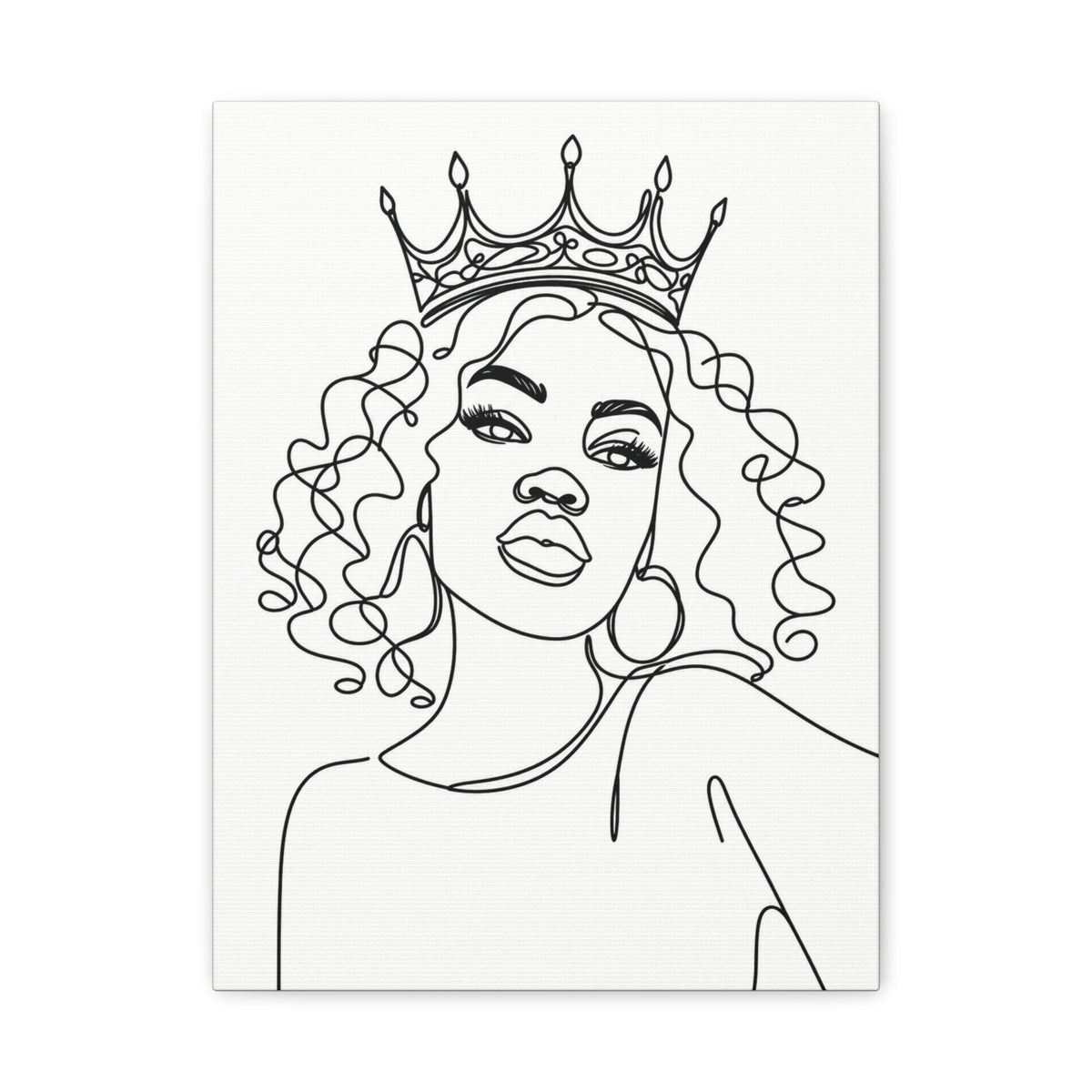 Grace Wears The Crown | Paint & Sip Canvas