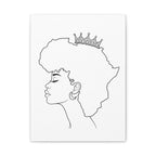 Crowned in Africa’s Beauty | Paint & Sip Canvas