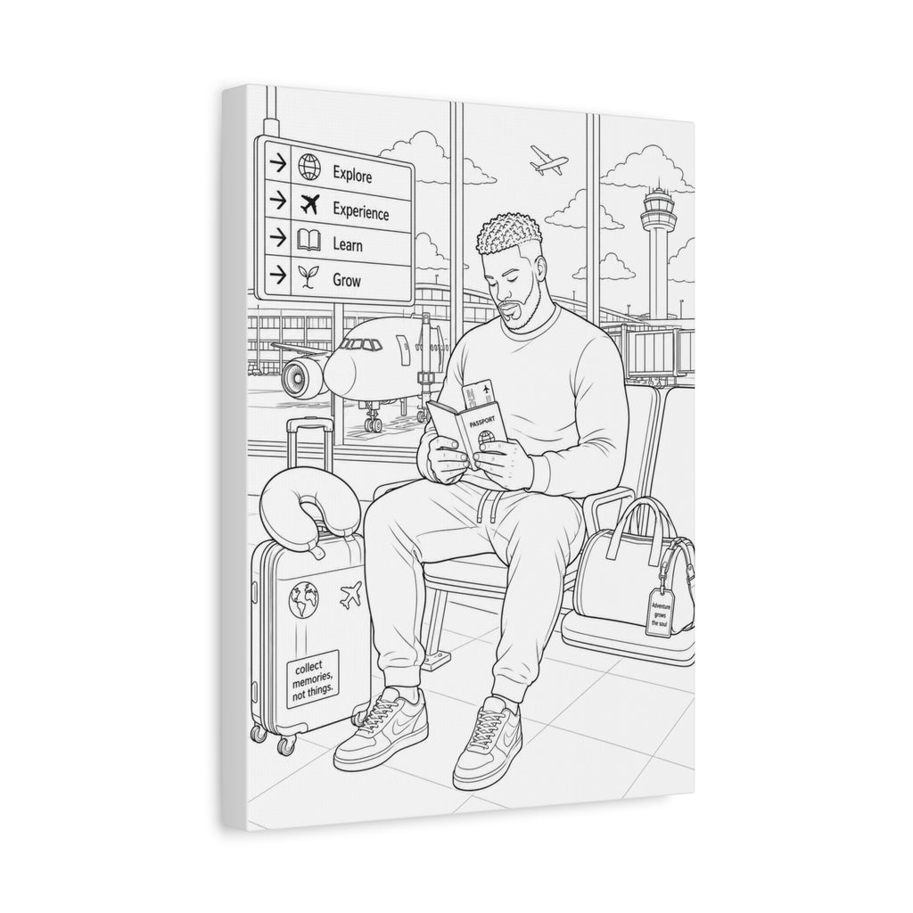The Next Adventure (Taper) | Paint & Sip Canvas