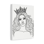 Crowned in Elegance | Paint & Sip Canvas