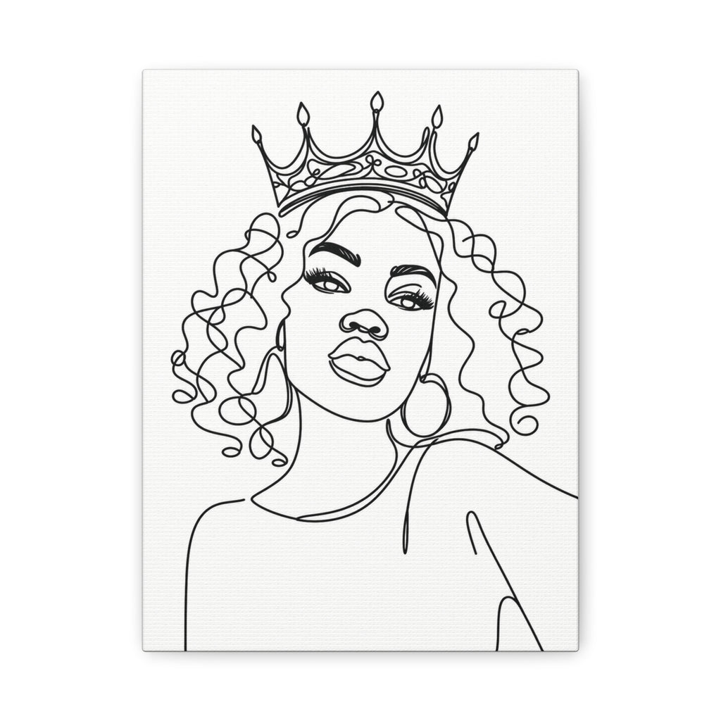 Grace Wears The Crown | Paint & Sip Canvas