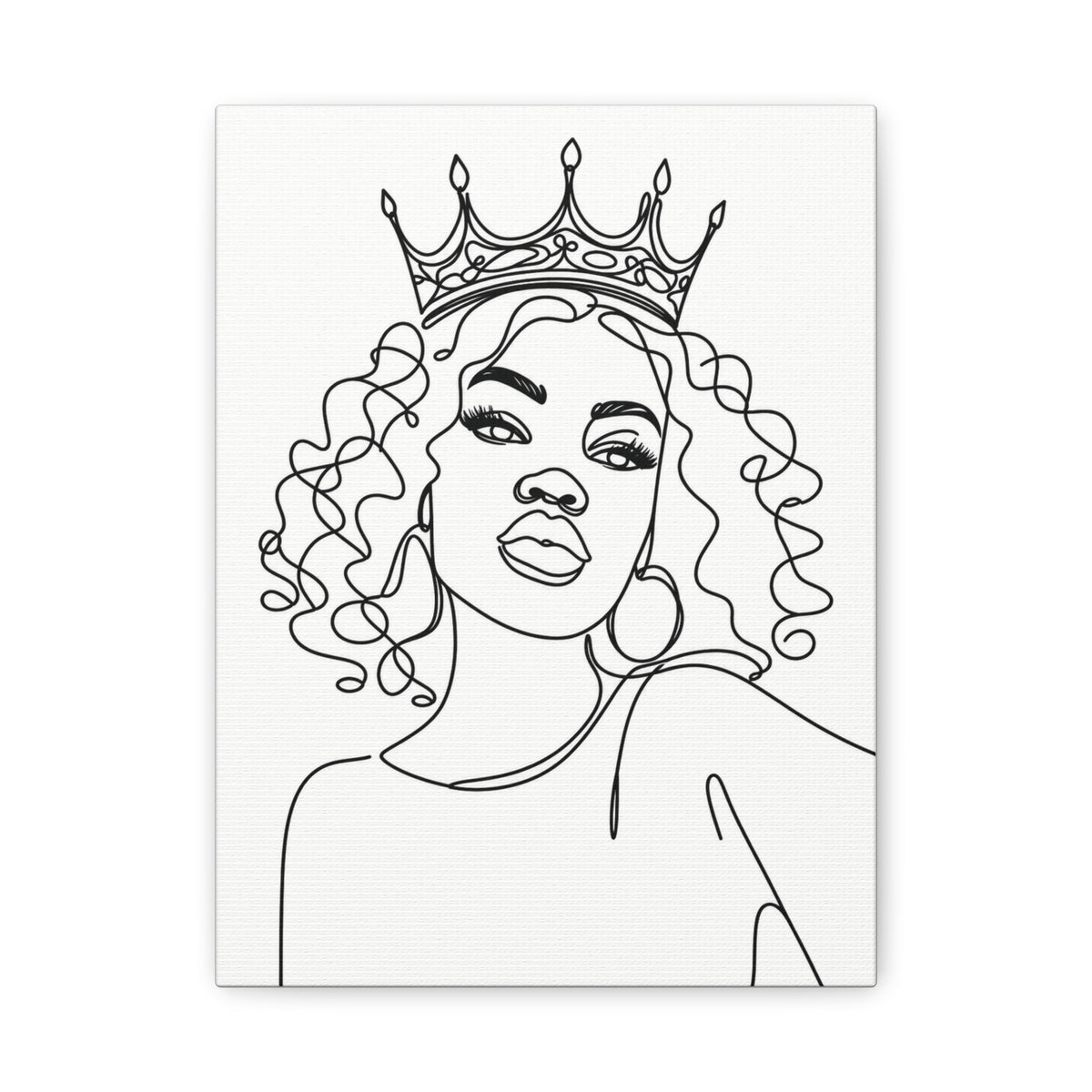 Grace Wears The Crown | Paint & Sip Canvas