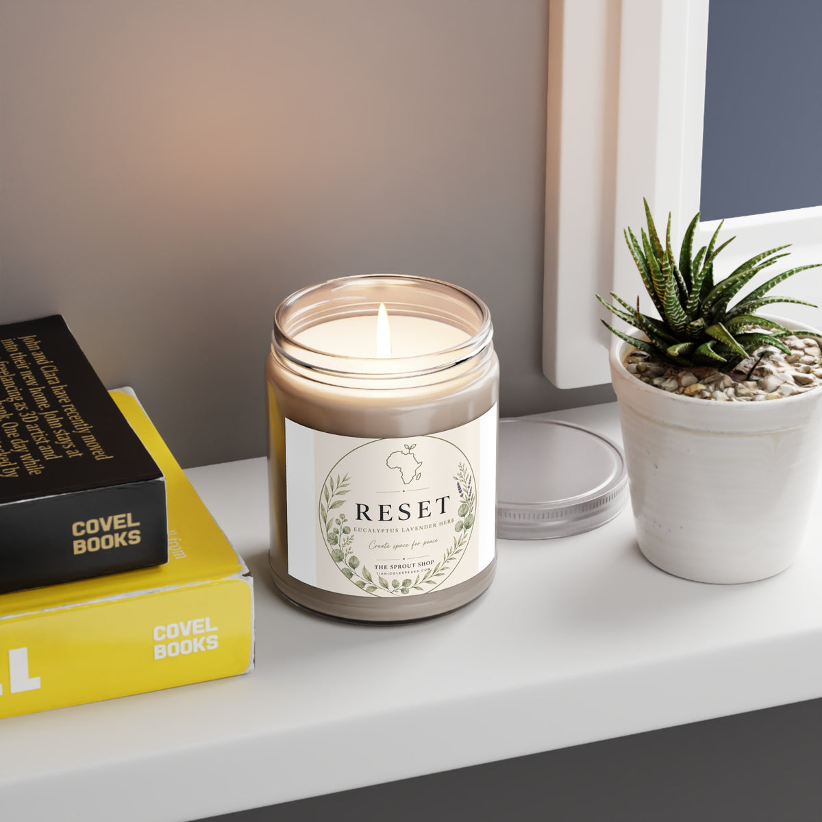 RESET | Eucalyptus Lavender Soy Candle