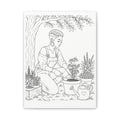 Peaceful Garden (Pixie) | Paint & Sip Canvas