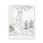 Peaceful Garden (Pixie) | Paint & Sip Canvas