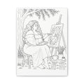 Artist Under the Tree (Side Part Plus) | Paint & Sip Canvas
