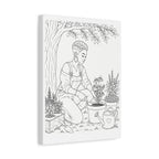 Peaceful Garden (Pixie) | Paint & Sip Canvas