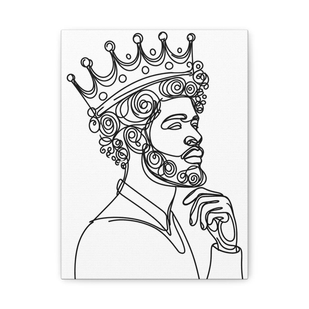 King Crowned in His Confidence