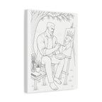 The Artist's Retreat (Box Taper) | Paint & Sip Canvas