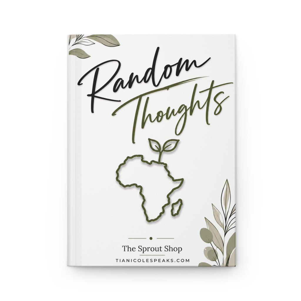Random Thoughts Hardcover Journal Matte