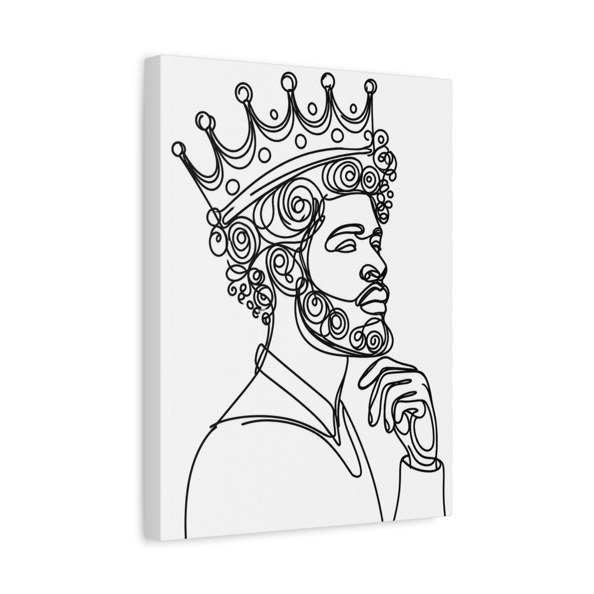 King Crowned in His Confidence
