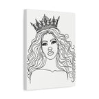 Crowned in Elegance | Paint & Sip Canvas